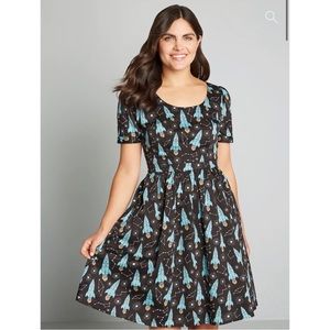 BNWT Modcloth What’s the Scoop? A-Line Dress